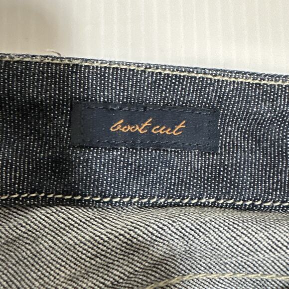 Seven7 Jeans Womens Size 4 Bootcut Blue Dark Wash Flare Stretch Denim - Picture 10 of 13